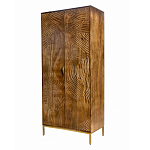 Распашной шкаф с фактурным фасадом Termite варинант исполнения - 2 | Loft Concept в Красноярске