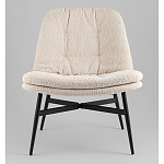 Кресло лаунж Tail молочный варинант исполнения - 4 | Loft Concept в Красноярске