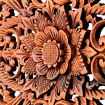 Панно из дерева квадратное Tracery Panel With Trees варинант исполнения - 2 | Loft Concept в Красноярске