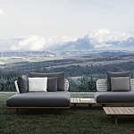 Дизайнерский модульный уличный диван SWAY Modular Sofa варинант исполнения - 8 | Loft Concept в Красноярске