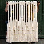 Декор на стену Белые Кисти Wall decor White Tassels варинант исполнения - 2 | Loft Concept в Красноярске