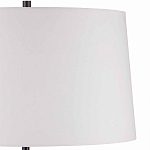 Торшер с основанием в виде стебля с листьями и тканевым абажуром Flowing Leaves варинант исполнения - 4 | Loft Concept в Красноярске