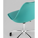 Офисный стул на металлическом основании EGGERY Blue пластик варинант исполнения - 3 | Loft Concept в Красноярске