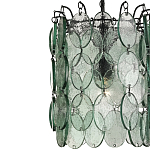 Подвесной светильник с каскадом из декоративных элементов Glass Pendant варинант исполнения - 1 | Loft Concept в Красноярске