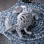 Статуэтка краб с детализированной текстурой в белом цвете Marine Accessories варинант исполнения - 9 | Loft Concept в Красноярске