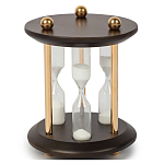 Часы круглые настольные Time Forward песочные варинант исполнения - 1 | Loft Concept в Красноярске