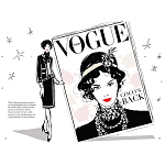 Megan Hess. Coco Chanel: The Illustrated World of a Fashion Icon варинант исполнения - 2 | Loft Concept в Красноярске