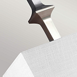 Бра с прямоугольным тканевым абажуром белого цвета Feiss варинант исполнения - 3 | Loft Concept в Красноярске