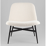 Кресло лаунж Ease белый варинант исполнения - 4 | Loft Concept в Красноярске