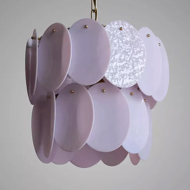 Люстра Pink Sunset Розовый Золотой Люстра Pink Sunset Розовый Золотой в Красноярске | Loft Concept