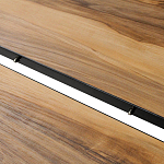 Стол обеденный раздвижной с прямоугольной столешницей на четырех черных ножках Blair варинант исполнения - 8 | Loft Concept в Красноярске