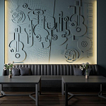 Барельеф ORCHESTRA варинант исполнения - 1 | Loft Concept в Красноярске