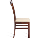 Стул деревянный с узором ручной работы Espresso варинант исполнения - 4 | Loft Concept в Красноярске