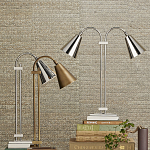 Настольная лампа c двумя поворотными плафонами TwoDirections варинант исполнения - 5 | Loft Concept в Красноярске