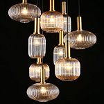 Люстра подвесная Karmelitta Smoky Black варинант исполнения - 1 | Loft Concept в Красноярске