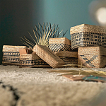 Корзина с крышкой Taji Wicker Basket варинант исполнения - 3 | Loft Concept в Красноярске