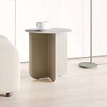 Cross журнальный столик чёрный из металла и кожи варинант исполнения - 1 | Loft Concept в Красноярске