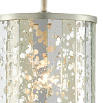 Подвесной светильник в форме цилиндра Speckled Mirror Plates варинант исполнения - 1 | Loft Concept в Красноярске