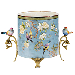 Фарфоровое кашпо с птицами Eden Garden варинант исполнения - 1 | Loft Concept в Красноярске