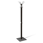 Вешалка с квадратным основанием и 4-мя металлическими крючками Industrial Metal Rust варинант исполнения - 1 | Loft Concept в Красноярске