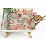 Блюдо фарфоровое Поле цветов Terra варинант исполнения - 3 | Loft Concept в Красноярске