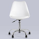 Офисный стул на металлическом основании EGGERY White варинант исполнения - 4 | Loft Concept в Красноярске