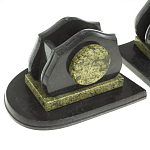 Настольный письменный набор из змеевика из 7-ми элементов Successful Leader варинант исполнения - 5 | Loft Concept в Красноярске