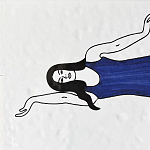 Плитка с узором Рыба пловчиха варинант исполнения - 3 | Loft Concept в Красноярске