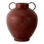 Ваза бордовая с 2-мя фактурными ручками Vase Burgundy Glaze варинант исполнения - 1 | Loft Concept в Красноярске