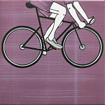 Плитка с узором Осьминог велосипедист варинант исполнения - 6 | Loft Concept в Красноярске