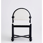 Дизайнерский стул деревянный с полукруглой спинкой Highquality варинант исполнения - 4 | Loft Concept в Красноярске