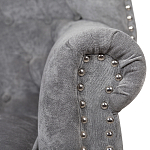 Кресло Charlie Armchair grey velour варинант исполнения - 5 | Loft Concept в Красноярске