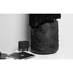 Напольная лампа черная с текстильными элементами "ЯРВИ" варинант исполнения - 6 | Loft Concept в Красноярске