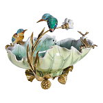 Чаша в виде листка лотоса с птицами Eden Garden варинант исполнения - 2 | Loft Concept в Красноярске