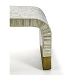 Стол журнальный Белый  BONE INLAY SIDE TABLE-Cream варинант исполнения - 3 | Loft Concept в Красноярске