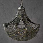 Люстра в форме колокола с декором из тонких железных нитей Jagged Pattern варинант исполнения - 5 | Loft Concept в Красноярске