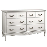 Комод белый из массива бука в стиле прованс White Provence варинант исполнения - 1 | Loft Concept в Красноярске