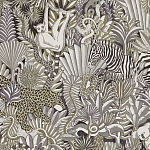 Ткань Jungle Animaux Camoufles Бежевый Велюр N 1147 варинант исполнения - 1 | Loft Concept в Красноярске