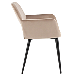 Стул с подлокотниками бежевый NEASAN STOOL варинант исполнения - 3 | Loft Concept в Красноярске