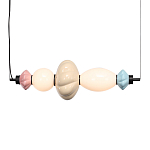 Подвесной светильник фигруный с керамическими элементами 18W LED Fragrant Light варинант исполнения - 2 | Loft Concept в Красноярске