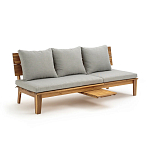 Садовый диван-трансофрмер Kate серый варинант исполнения - 1 | Loft Concept в Красноярске