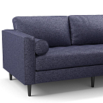 Мебельная ткань Шенилл синий цвет 138 см T4-33 варинант исполнения - 5 | Loft Concept в Красноярске