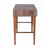 Стол письменный из массива бука с 2-мя ящиками серый Wenge Light варинант исполнения - 2 | Loft Concept в Красноярске