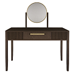 Туалетный Стол с зеркалом Primo Темный орех варинант исполнения - 9 | Loft Concept в Красноярске