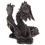 Декоративная статуэтка Дракон Dragon Dark Bronze Statuette варинант исполнения - 3 | Loft Concept в Красноярске