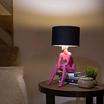 Настольная лампа TERRAMI с абажуром варинант исполнения - 11 | Loft Concept в Красноярске