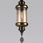 Подвесной светильник с янтарным стеклянным плафоном Amber Queen варинант исполнения - 3 | Loft Concept в Красноярске