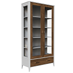 Витрина из массива бука двухдверная Tasteful Furniture варинант исполнения - 1 | Loft Concept в Красноярске