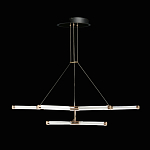 Люстра с геометрической конструкцией из вытянутых цилиндрических плафонов Hex Scaffold  варинант исполнения - 4 | Loft Concept в Красноярске