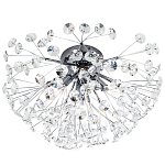 Потолочный светильник Crystal Dandelions Chrome Ceiling Lamp варинант исполнения - 1 | Loft Concept в Красноярске